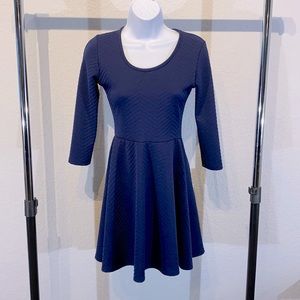 Navy blue dress